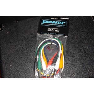 Power Cables 10x jackkabel gekleurd 